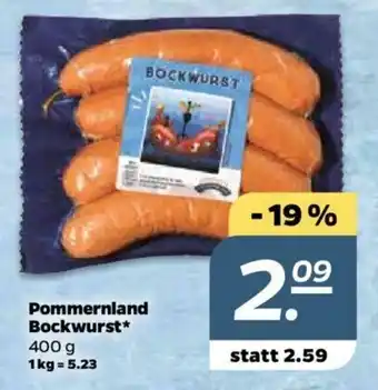 NETTO Pommernland Bockwurst 400g Angebot