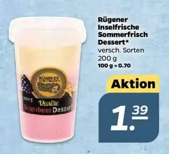 NETTO Rügener Inselfrische Sommerfrisch Dessert 200g Angebot