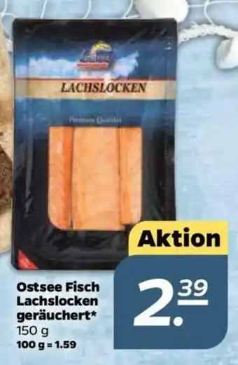 NETTO Ostsee Fisch Lachslocken geräuchert 150g Angebot