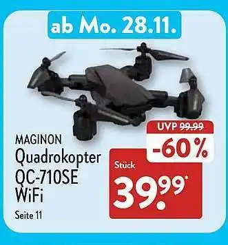 Aldi Nord Maginon quadrokopter qc-710se wifi Angebot