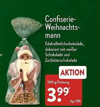 Aldi Nord Confiserie-weihnachtsmann Angebot