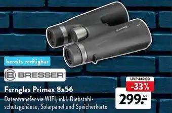 Aldi Nord Bresser fernglas primax 8x56 Angebot