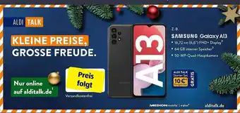 Aldi Süd Samsung galaxy a13 Angebot