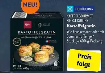 Aldi Süd Käfer x gourmet finest cuisine kartoffelgratin Angebot