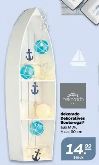 NETTO Dekorado Dekoratives Bootsregal Angebot