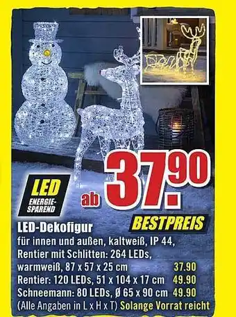 B1 Discount Baumarkt Led-dekofigur Angebot