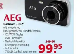 Multi Markt Aeg dashcam „dc2“ Angebot