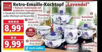 Norma Casa royale retro-emaille-kochtopf lavendel Angebot