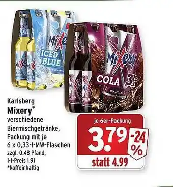 Wasgau Karlsberg mixery Angebot