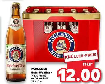 Kaufland Paulaner hefe-weißbier Angebot