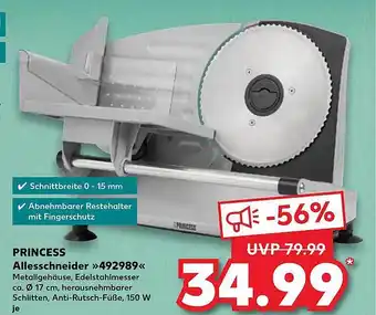 Kaufland Princess allesschneider „492989“ Angebot