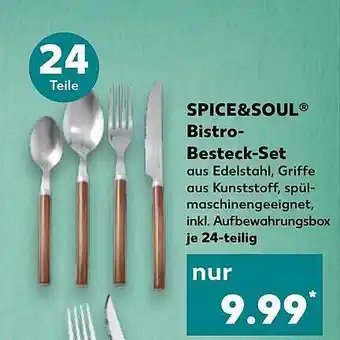 Kaufland Spice&soul bistro-besteck-set Angebot