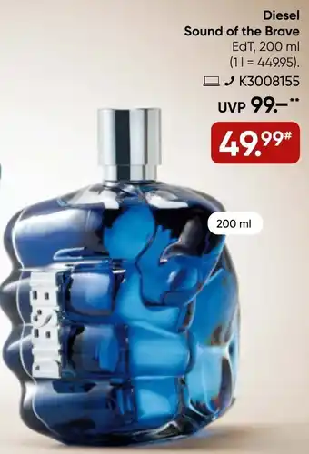 Galeria Diesel Sound of the Brave EdT, 200 ml Angebot