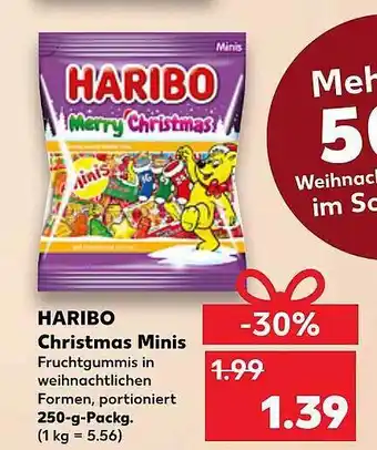 Kaufland Haribo christmas minis Angebot