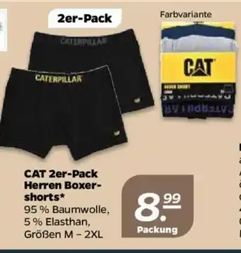 NETTO CAT 2er Pack Herren Boxershorts Angebot