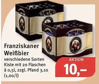 Feneberg Franziskaner weißbier Angebot