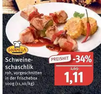 Feneberg Gourmella schweine-schaschlik Angebot