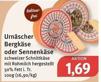 Feneberg Urnäscher bergkäse oder sennenkäse Angebot