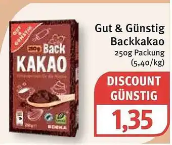 Feneberg Gut & günstig backkakao Angebot