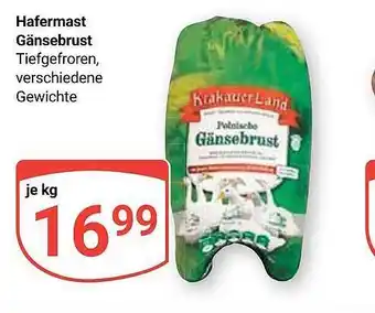 Globus Hafermast gänsebrust Angebot