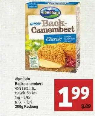 Marktkauf Alpenhain backcamembert Angebot