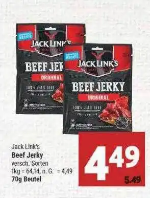 Marktkauf Jack link's beef jerky Angebot