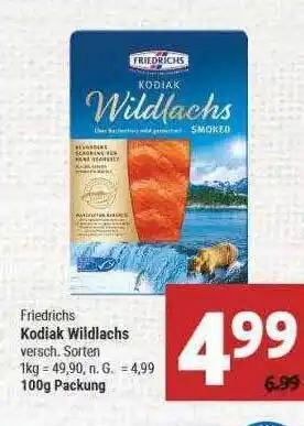 Marktkauf Friedrichs kodiak wildlachs Angebot