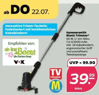 NETTO Hammersmith Bionic Trimmer Angebot