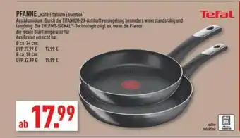 Marktkauf Pfanne„hard titanium essential“ tefal Angebot