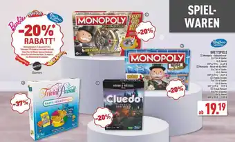 Marktkauf Hasbro gaming brettspiele Angebot