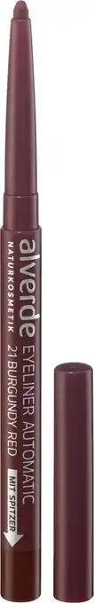 dm drogerie Alverde naturkosmetik kajal automatic (21 burgundy red) Angebot