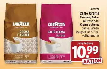 Wasgau Lavazza Caffe Crema 1kg Angebot