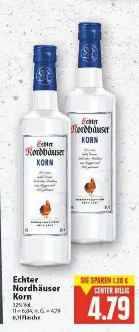 E-Center Echter nordhäuser korn Angebot