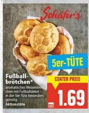 E-Center Fußball-brötchen Angebot