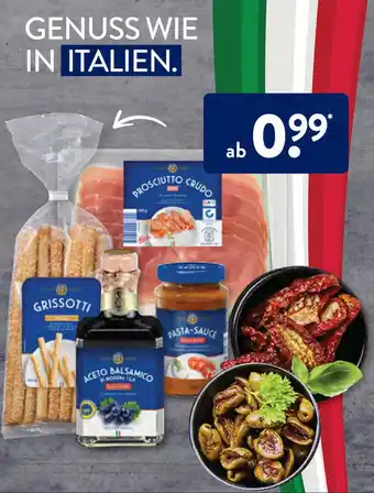 Aldi Süd Genuss Wie in Italien Angebot