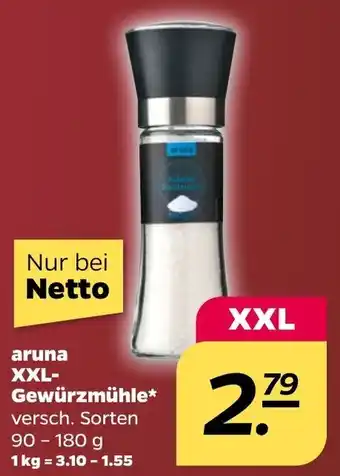 NETTO Aruna XXL Gewürzmühle 90-180 g Angebot