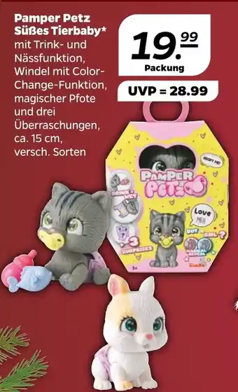 NETTO Pamper Petz Süßes Tierbaby Angebot