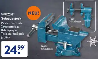 Aldi Süd Workzone Schraubstock Angebot