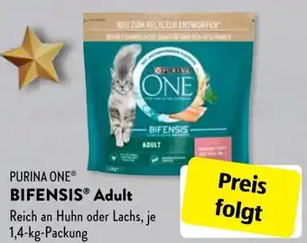 Aldi Süd Purina One Bifensis Adult 1,4 kg Packung Angebot