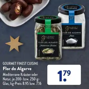 Aldi Süd Gourmet Finest Cuisine Flor do Algarve 200-250 g Glas Angebot