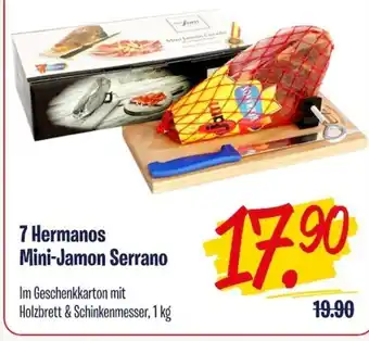 2Brüder 7 Hermanos Mini-Jamon Serrano 1kg Angebot