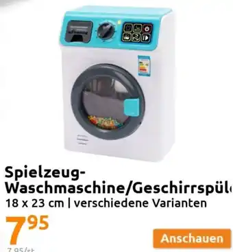 Action Spielzeug Waschmaschine/Geschirrspüler 18 x 23 cm Angebot