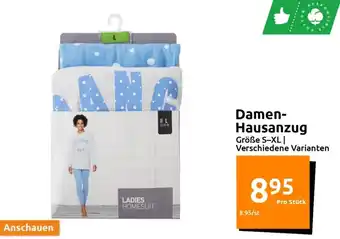 Action Damen Hausanzug Angebot