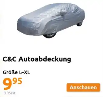 Action C&C Autoabdeckung Größe L-XL Angebot