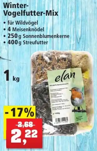 Thomas Philipps Elan Winter Vogelfutter Mix 1 kg Angebot