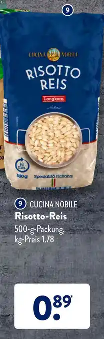 Aldi Süd Cucina Nobile Risotto Reis 500g Angebot