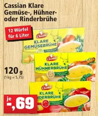 Thomas Philipps Cassian Klare Gemüse-, Hühner oder Rinderbrühe 120 g Angebot