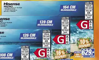 expert Octomedia Hisense H65A7500F Angebot
