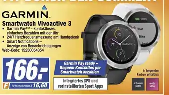 expert Octomedia Garmin Smartwatch Vivoactive 3 Angebot