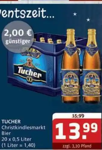 Getränke Quelle Tucher bier Angebot